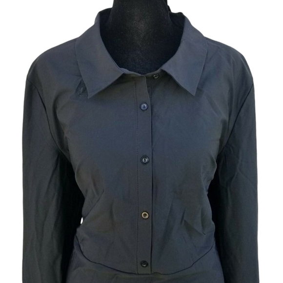 Alfani Button Long-Sleeve Blouse Women's. Size XXL. New With Tags $79. - Picture 6 of 10